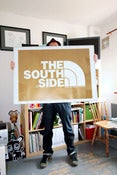 Image of SOUTHSIDE HUGE FRAMED PRINT IN 4 COLOURS