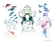 Image of Camilla D'Errico - Giclee Print for "Quick & Painful"