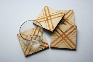 Image of Plaid Coasters