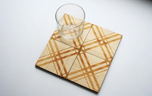 Image of Plaid Coasters