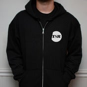 Image of Topshelf Records - Logo Zip Up Hoodie