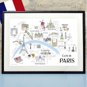 Image of Map of Paris