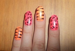 Image of FLURO-ANIMAL NAILS!!!