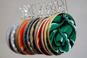Image of Disk Earrings