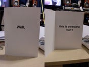 Image of The "Awkward Situation" Card