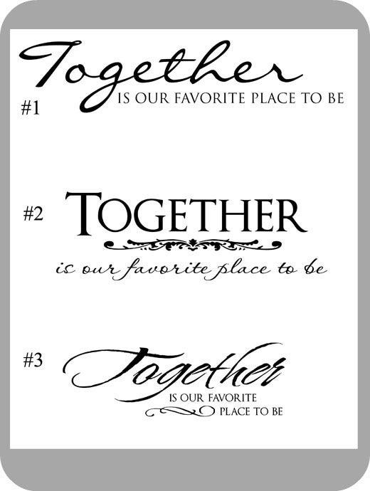 Image of Together... (3 styles)