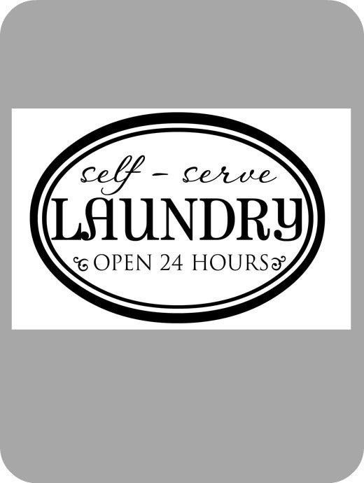 Image of Self-Serve laundry...