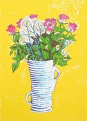 Image of Flower Print Yellow