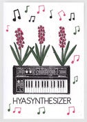 Image of Hyasynthesizer Greetings Card