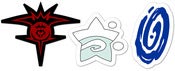 Image of M.A.O.H. Die-cut Logo Stickers