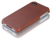 Image of Rhein Fils iPhone 4 Cover Italian Patina Red Brown