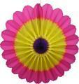 Image of 18" Purple, Yellow and Pink Fanburst