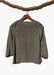 Image of Wavy Print Twist-front Blouse - Cream/Navy