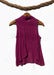 Image of Sleeveless Button-Up - Magenta