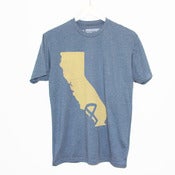 Image of Made in Cali Mens Tee (indigo blue)