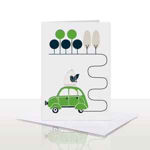 Image of Road Trip Note Card 