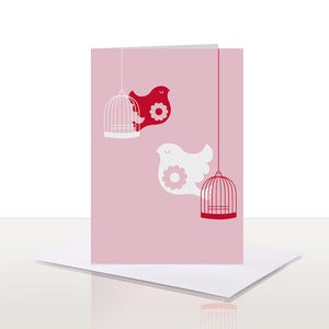 Image of Free As A Bird Note Card
