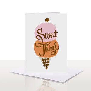 Image of Sweet Thing Note Card | 75% OFF 
