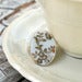 Image of Bague en Argent Sterling avec de la porcelaine VI