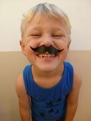 Image of Stickers Moustaches - Zeug and Gold