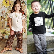Image of Snazzy Pants Pattern - Boys and Girls Pants Pattern Size 12 months through 5 years