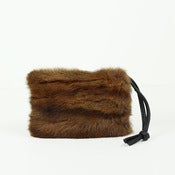 Image of Mink Wristlet (from vintage fur coats)