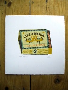 Image of Match Made In Heaven IV screenprint