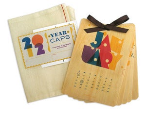 Image of A Year in Caps: 2012 Typographic Calendar