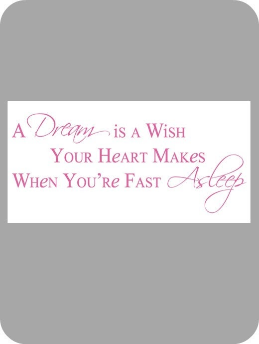 Image of A dream is a wish...