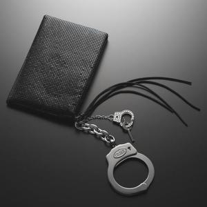 CUFFZ — Bling Bling Clutch: Black w/ Silver Handcuff