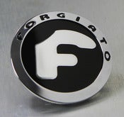 Image of Black w/ Chrome Standard Cap