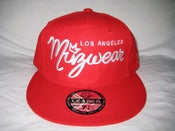 Image of Müz Wear "Red on Red" Fitted