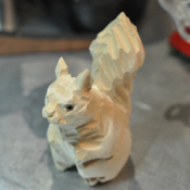 Image of Wooden Squirrel