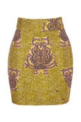 Image of Fitted Bow Detailed Skirt