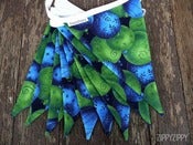 Image of Christmas Bunting - Cobalt & Green