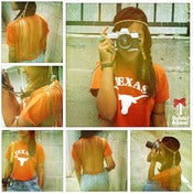Image of Vintage fringe tee - Texas