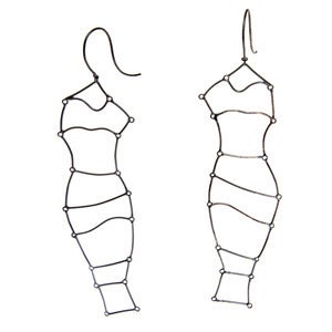 Image of Lady (Flapper Dress) Earrings