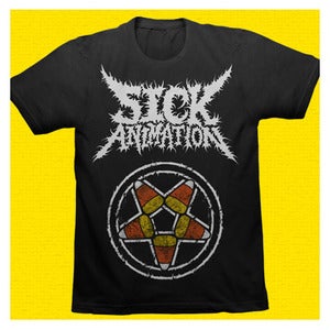 Image of Candy Corn Pentagram Shirt