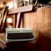 Image of Von Vintage Typewriter Print 