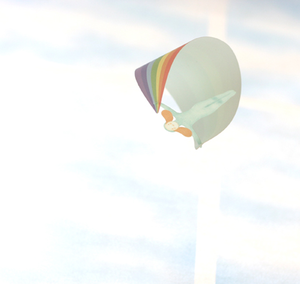 Image of TtableOffice Riding the Rainbow Mobile