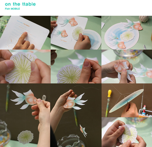 Image of Ttable-Office Floating Fish Mobile