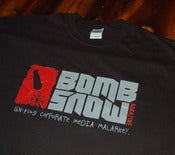 Image of BOMB SNOW Black T-Shirt