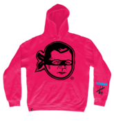 Image of Plate Hoodie: Heliconia/Black
