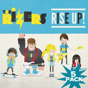 Image of The Rizers "Rise Up" CD 5 Pack