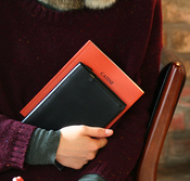 Image of O-Check Leather Diary