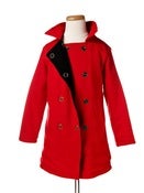 Image of Poppy Red Peacoat