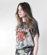 Image of Crochet Dress in Watercolour