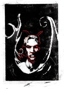 Image of Altered Beast Riso Print
