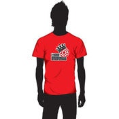 Image of Red unisex tshirt