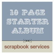 Image of Bespoke Scrapbook Service - 10 Page Starter Album